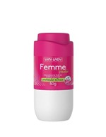 Ficha técnica e caractérísticas do produto Desodorante Roll On Antitranspirante Femme Powder, Sem Alcool, Toque Seco 50gr - Vini Lady