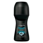 Ficha técnica e caractérísticas do produto Desodorante Roll-On Antitranspirante On Duty Men Energy - 50ml