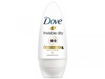 Ficha técnica e caractérísticas do produto Desodorante Roll On Antitranspirante Unissex - Dove Invisible Dry 50ml