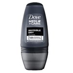 Ficha técnica e caractérísticas do produto Desodorante Roll-On Dove 50Ml Men Care Invisible Dry