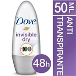 Ficha técnica e caractérísticas do produto Desodorante Roll On Dove Invisible Dry - 50ml