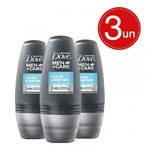 Ficha técnica e caractérísticas do produto Desodorante Roll On Dove Men Clean Comfort 50ml Leve 3 Pague 2