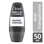 Ficha técnica e caractérísticas do produto Desodorante Roll On Dove Men Sem Perfume 50ml
