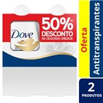 Ficha técnica e caractérísticas do produto Desodorante Roll On Dove Original 50Ml com 2 Unidades