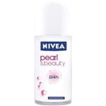 Ficha técnica e caractérísticas do produto Desodorante Roll-On Nivea Feminino Pearl Beauty 50ml