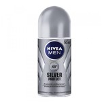 Ficha técnica e caractérísticas do produto Desodorante Roll On Nivea For Men Silver Protect - 50ml