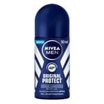 Ficha técnica e caractérísticas do produto Desodorante Roll-on Nivea Men Original Protect 50ml Desodorante Roll On Nivea Men Original Protect 50ml