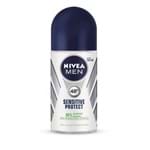 Ficha técnica e caractérísticas do produto Desodorante Roll On Nivea Sensitive Protect Nivea Men 50ml