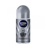 Ficha técnica e caractérísticas do produto Desodorante Roll-On Nívea Silver Protect Antibacteriano 50ml