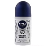 Ficha técnica e caractérísticas do produto Desodorante Roll On NiveaFor Men Sensitive 50ml - Beiersdorf S/A