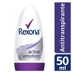 Ficha técnica e caractérísticas do produto Desodorante Roll On Rexona Active Emotion 50ml