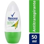 Ficha técnica e caractérísticas do produto Desodorante Roll On Rexona Bamboo 50ml