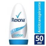 Ficha técnica e caractérísticas do produto Desodorante Roll On Rexona Cotton 50ml