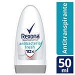 Ficha técnica e caractérísticas do produto Desodorante Roll On Rexona Feminino Antibacterial Fresh 50ml