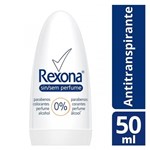 Ficha técnica e caractérísticas do produto Desodorante Roll On Rexona Sem Perfume 50ml