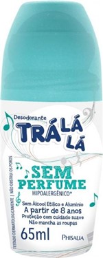 Ficha técnica e caractérísticas do produto Desodorante Roll-on Trá Lá Lá Kids Sem Perfume 65ml Phisalia
