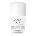 Ficha técnica e caractérísticas do produto Desodorante Roll On Vichy Peles Sensíveis Antitranspirante 48h 50ml