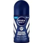 Ficha técnica e caractérísticas do produto Desodorante Rollon Nivea Men Original Protect 50ml