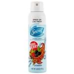 Ficha técnica e caractérísticas do produto Desodorante Secret Boho Berry Spray 107 G