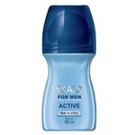 Ficha técnica e caractérísticas do produto Desodorante Skala Rollon For Men Active 60 ML - Skala Cosmeticos S/a
