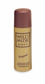 Ficha técnica e caractérísticas do produto Desodorante Spray Almíscar Selvagem Wild Musk 90ml Coty Kit C/2