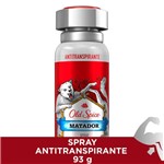 Ficha técnica e caractérísticas do produto Desodorante Spray Antitranspirante Old Spice Matador 93g