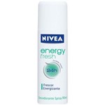 Ficha técnica e caractérísticas do produto Desodorante Spray Nivea Feminino Energy Fresh 90Ml