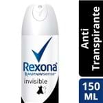 Ficha técnica e caractérísticas do produto Desodorante Spray Rexona Motion Sense Invisible 150 Ml