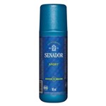 Ficha técnica e caractérísticas do produto Desodorante Spray Senador 90ml Masculino Sport - Sem Marca