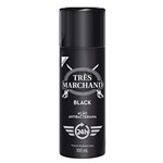 Ficha técnica e caractérísticas do produto Desodorante Spray Três Marchand Black 100ml - Tres Maschand