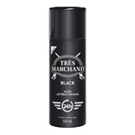 Ficha técnica e caractérísticas do produto Desodorante Spray Très Marchand Masculino Black 100ml