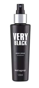 Ficha técnica e caractérísticas do produto Desodorante Spray Very Black 120Ml [Mahogany]