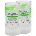 Ficha técnica e caractérísticas do produto Desodorante Stick Kristall Sensitivo Vegano 120g Kit com 2