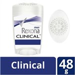 Ficha técnica e caractérísticas do produto Desodorante Stick Rexona Clinical Masculino 48g