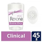 Ficha técnica e caractérísticas do produto Desodorante Stick Rexona Clinical Women Extra Dry 48g