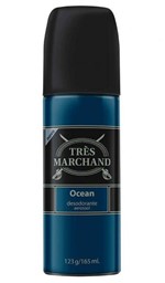 Desodorante Tres March Aerossol Ocean 100ml Nv - Coty