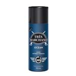 Ficha técnica e caractérísticas do produto Desodorante Tres Marchand Spray 100 Ml Ocean