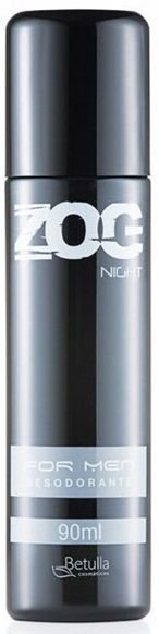 Ficha técnica e caractérísticas do produto Desodorante Zog Aerosol Night For Men 90ml - Betulla