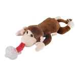 Ficha técnica e caractérísticas do produto Destacável bonito Plush dos desenhos animados Chupeta brinquedo animal de suspensão boneca para o bebê infantil
