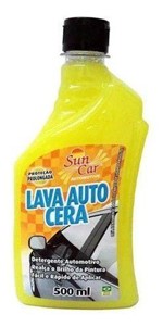 Ficha técnica e caractérísticas do produto Detergente Automotivo Lava Auto Cera Sun Car 500ml - Suncar