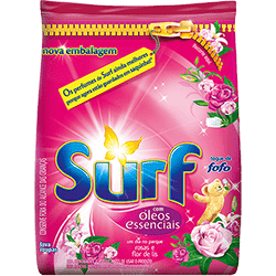 Ficha técnica e caractérísticas do produto Detergente em Pó Surf Rosas Flor de Lis 1kg