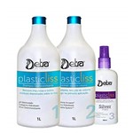 Ficha técnica e caractérísticas do produto Detra Kit Escova Progressiva Plastic Liss 1litro - Sem Formol - R
