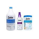 Ficha técnica e caractérísticas do produto Detra Kit Redutor de Volume Plastic Liss - Shampoo 1lt + Spray 200ml + Redutor 1kg - R