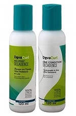 Deva Curl Decadence Duo Kit Shampoo no Poo (120ml) e Condicionador One (120ml)