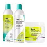 Ficha técnica e caractérísticas do produto Deva Curl Decadence 2x355ml e Styling Cream 500g