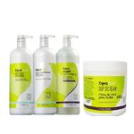 Ficha técnica e caractérísticas do produto Deva Curl No Poo, One Condition, Angell E Super Cream 500g