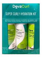 Ficha técnica e caractérísticas do produto Deva Curl Super Curly Hidratation Decadence Kit - Shampoo + Condicionador + Leave-in Kit