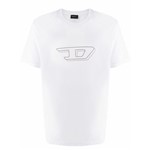 Ficha técnica e caractérísticas do produto Diesel Camiseta com Estampa de Logo 3D - Branco