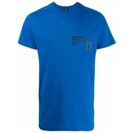 Ficha técnica e caractérísticas do produto Diesel Camiseta com Estampa de Slogan - Azul