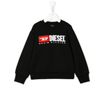 Ficha técnica e caractérísticas do produto Diesel Kids Moletom com Logo - Preto